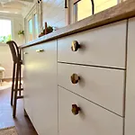 Alpesi faház Tiny House Gaensebluemchen *